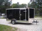6x12 NEW ENCLOSED TRAILER (In Stock) "Motorcycle Package"