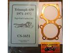 $49 Triumph top End Gasket Kit 1971-72