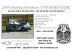 $27,995 2009 Harley Davidson CVO Road Glide