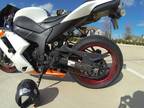 2007 Kawasaki Ninja ZX6R in Orange/White