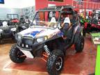 2013 Polaris Ranger RZR XP 900 EPS LE (White / Orange / Blue)