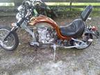 2008 chao. custom chopper ready to ride.