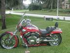 Red 2006 HarleyDavidson VRSC VRod