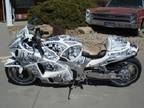 sq5026;*~ 2006 Suzuki PEAL WHITE WITH CUSTOM PAINT Hayabusa ~ 110;F.8*