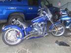 $16,500 2009 Harley Davidson Rocker C Blue 2,276 miles Mint Shape