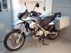 2001 BMW F650GS, 28k miles silver-blue, excellent condition