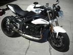 2013 Triumph Speed Triple ABS - Crystal White