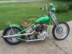 Harley shovelhead bobber, chopper, show bike