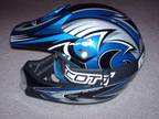 Fulmer AFC-1 Blade Youth Helmet and SCOTT Goggles