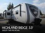 2021 Highland Ridge RV Highland Ridge 338bhs 39ft