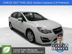 2015 Subaru Impreza White, 111K miles