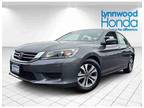 2015 Honda Accord Gray, 49K miles