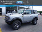 2024 Ford Bronco Silver, 25 miles