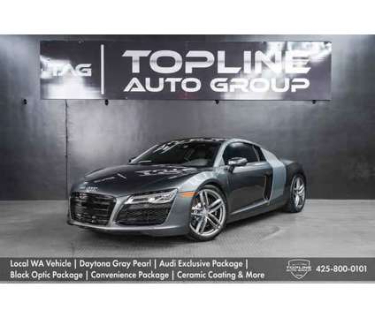 2014 Audi R8 for sale is a Grey 2014 Audi R8 5.2 competition Car for Sale in Kent WA