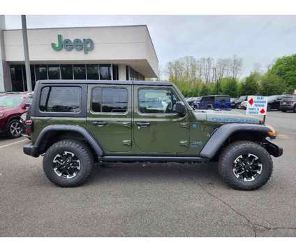 2024 Jeep Wrangler 4xe Rubicon 4x4 is a Green 2024 Jeep Wrangler SUV in Freehold NJ