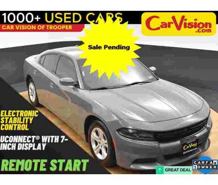 2018 Dodge Charger SXT is a Grey 2018 Dodge Charger SXT Sedan in Norristown PA