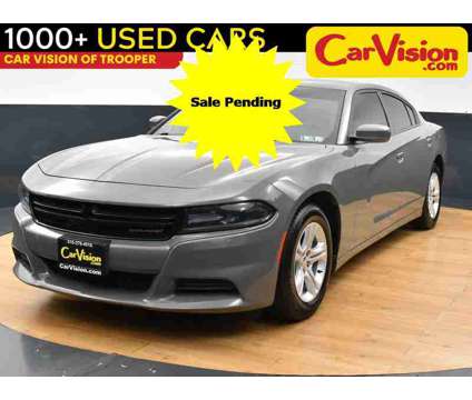 2018 Dodge Charger SXT is a Grey 2018 Dodge Charger SXT Sedan in Norristown PA