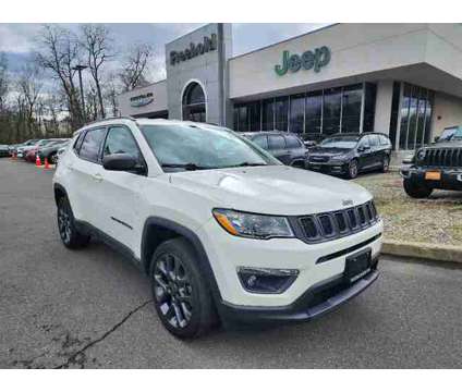 2021 Jeep Compass 80th Anniversary 4x4 is a White 2021 Jeep Compass SUV in Freehold NJ