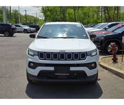 2024 Jeep Compass Latitude 4x4 is a White 2024 Jeep Compass Latitude SUV in Freehold NJ