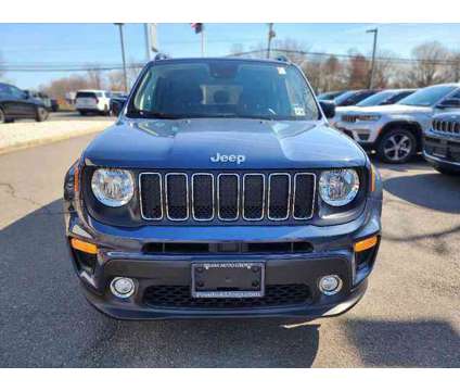 2021 Jeep Renegade Latitude 4X4 is a Blue, Grey 2021 Jeep Renegade Latitude SUV in Freehold NJ