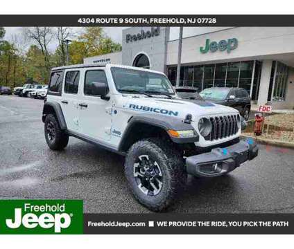 2024 Jeep Wrangler 4xe Rubicon 4x4 is a White 2024 Jeep Wrangler SUV in Freehold NJ