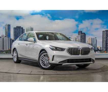 2024 BMW 5 Series i xDrive is a White 2024 BMW 5-Series Sedan in Lake Bluff IL