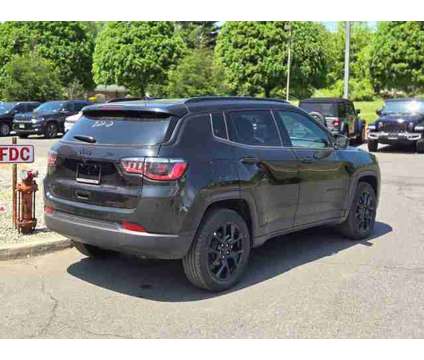 2024 Jeep Compass Latitude 4x4 is a Black 2024 Jeep Compass Latitude SUV in Freehold NJ