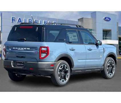 2024 Ford Bronco Sport Outer Banks is a Blue, Grey 2024 Ford Bronco SUV in Fairfield CA