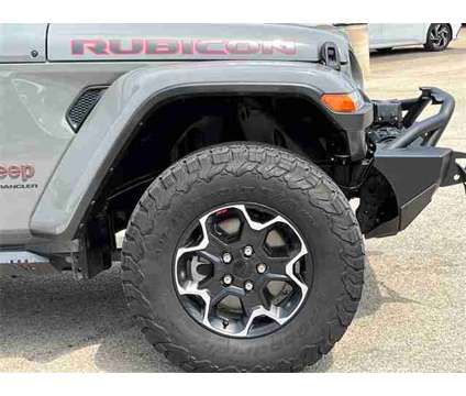 2023 Jeep Wrangler 4-Door Rubicon 4x4 is a Grey 2023 Jeep Wrangler SUV in Granbury TX