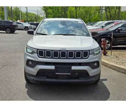 2024 Jeep Compass Latitude 4x4 is a Silver 2024 Jeep Compass Latitude SUV in Freehold NJ