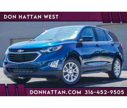 2021 Chevrolet Equinox LT is a Blue 2021 Chevrolet Equinox LT SUV in Wichita KS