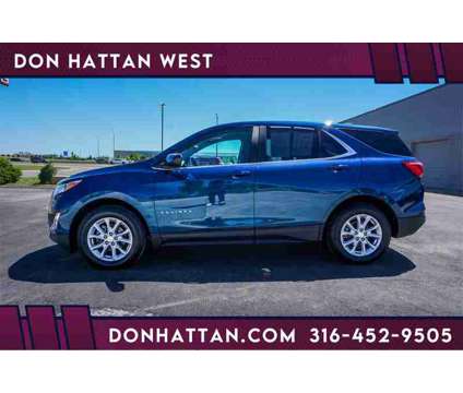 2021 Chevrolet Equinox LT is a Blue 2021 Chevrolet Equinox LT SUV in Wichita KS