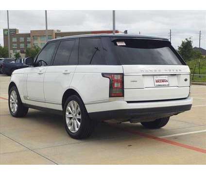 2016 Land Rover Range Rover 3.0L V6 Supercharged HSE is a White 2016 Land Rover Range Rover SUV in Rosenberg TX