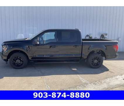 2024 Ford F-150 XLT is a Black 2024 Ford F-150 XLT Truck in Corsicana TX