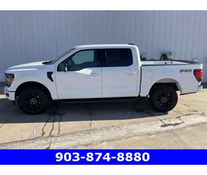 2024 Ford F-150 XLT is a White 2024 Ford F-150 XLT Truck in Corsicana TX
