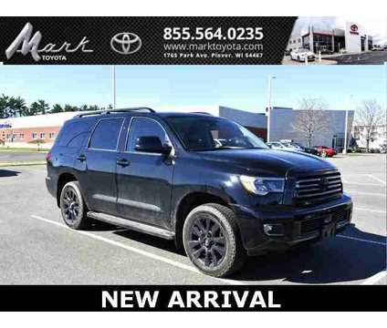 2021 Toyota Sequoia Nightshade 4WD is a Black 2021 Toyota Sequoia SUV in Plover WI