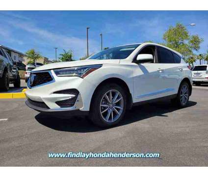 2019 Acura RDX Technology Package SH-AWD is a White 2019 Acura RDX Technology Package SUV in Henderson NV