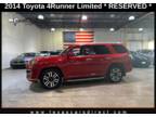 2014 Toyota 4Runner Limited HTD-COLD SEATS/CAMERA/SUNROOF/NAV/CLEAN CARFAX