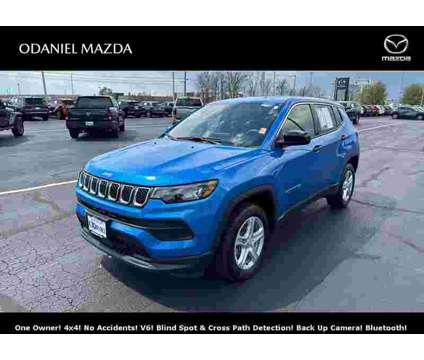 2023 Jeep Compass Sport is a Blue 2023 Jeep Compass Sport SUV in Fort Wayne IN