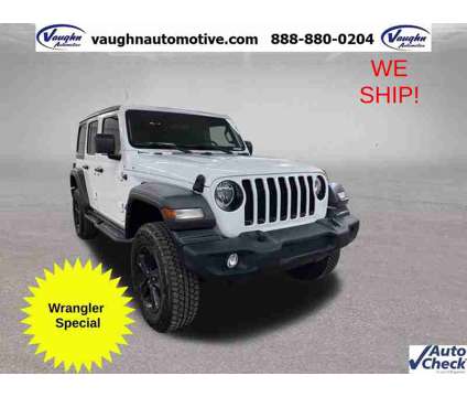 2021 Jeep Wrangler Unlimited Sport Altitude is a White 2021 Jeep Wrangler Unlimited SUV in Ottumwa IA