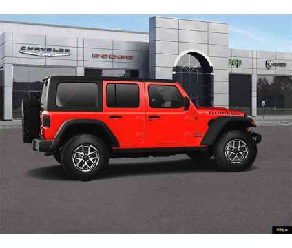 2024 Jeep Wrangler Rubicon is a Red 2024 Jeep Wrangler Rubicon SUV in Walled Lake MI