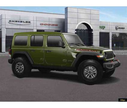 2024 Jeep Wrangler Rubicon X-TREME 35' TIRE PACKAGE is a Green 2024 Jeep Wrangler Rubicon SUV in Walled Lake MI