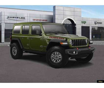 2024 Jeep Wrangler Rubicon X-TREME 35' TIRE PACKAGE is a Green 2024 Jeep Wrangler Rubicon SUV in Walled Lake MI