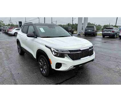 2024 Kia Seltos S is a Black, White 2024 S SUV in Nicholasville KY
