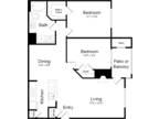 Elme Dulles - 2 Bed | 1 Bath - B1B