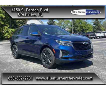 2023 Chevrolet Equinox RS is a Blue 2023 Chevrolet Equinox SUV in Crestview FL