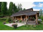 Engineered log home on 4 acres