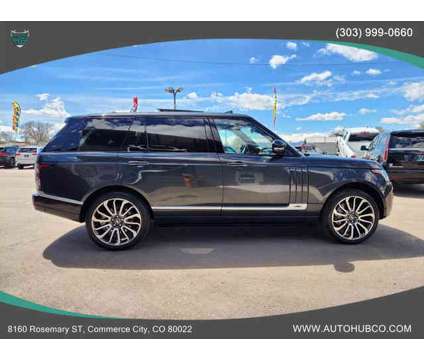 2017 Land Rover Range Rover for sale is a 2017 Land Rover Range Rover Car for Sale in Commerce City CO
