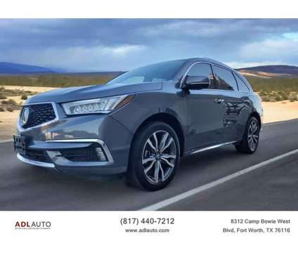 2019 Acura MDX for sale is a Black 2019 Acura MDX Car for Sale in Fort Worth TX