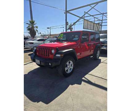 2020 Jeep Wrangler Unlimited for sale is a Red 2020 Jeep Wrangler Unlimited Car for Sale in Calexico CA